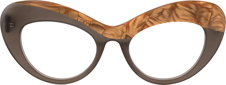 Lolade - Cat Eye Coffee Eyeglasses
