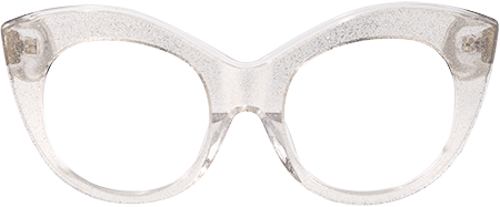 Tamela - Cat Eye Crystal Eyeglasses