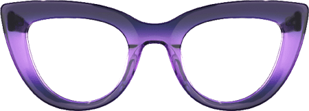 Pastora - Cat Eye Purple Eyeglasses