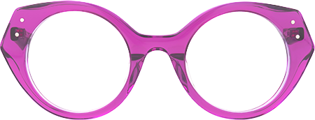 Myers - Geometric Purple Eyeglasses