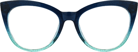 ホリーズ [フォー・サーテン・ビコーズ] Ellzey Cateye Blue Glasses | Zeelool Glasses