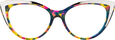 Langley - Cat Eye Multicolor Eyeglasses