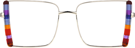 Denzel - Square Colorful Eyeglasses