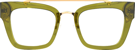Vaughn - Aviator Green Eyeglasses