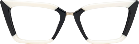 Petrie - Rectangle Two-tone Eyeglasses