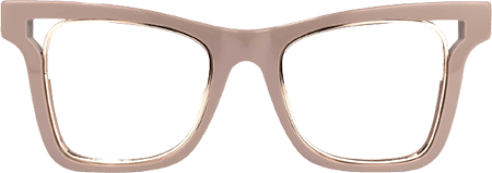 Efrain - Rectangle Brown Eyeglasses