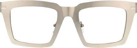 Arnal - Rectangle Silver Eyeglasses