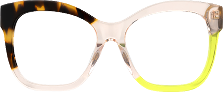 Ronaldo - Cat Eye Tortoise/Brown Eyeglasses
