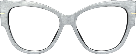Elektra - Cat Eye Gray Eyeglasses