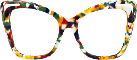 Aaralyn - Butterfly Multicolor Eyeglasses
