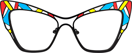 Aali - Cat Eye Black Eyeglasses