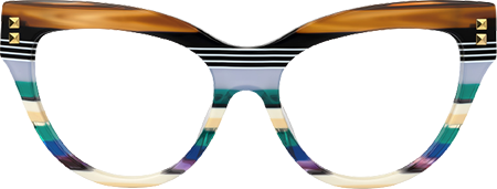 Dalila - Cat Eye Multicolor Eyeglasses