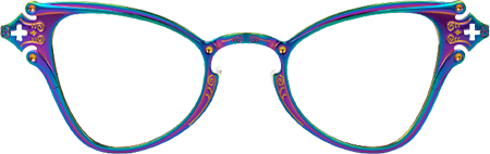 Chuchin - Cat Eye Purple Eyeglasses