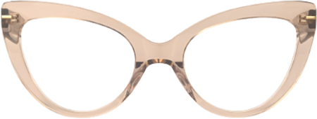 Veromca - Cat Eye Champagne Eyeglasses