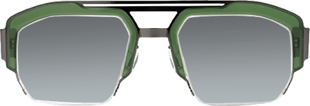 Curtis Aviator Green Sunglasses | Zeelool Glasses