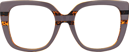 Sargent - Square Mauve Eyeglasses