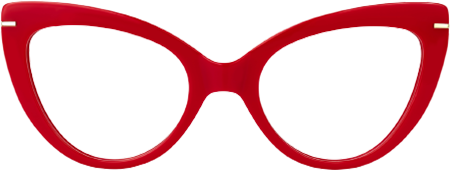 Veromca - Cat Eye Red Eyeglasses