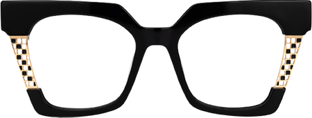 Admir - Square Black Eyeglasses