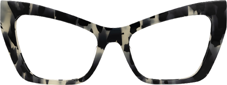 Bader - Cat Eye Grey/Tortoise Eyeglasses