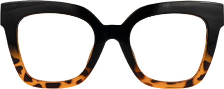 Naila - Square Black/Tortoise Eyeglasses