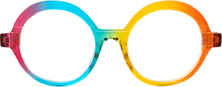 Baback - Round Multicolor Eyeglasses