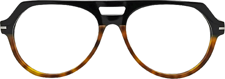Patty Aviator Two-Tone Glasses | Zeelool Glasses