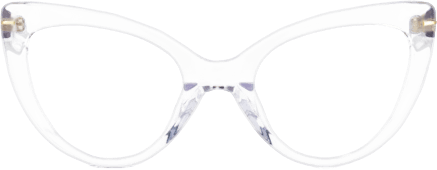 Veromca - Cat Eye Crystal Clear Eyeglasses