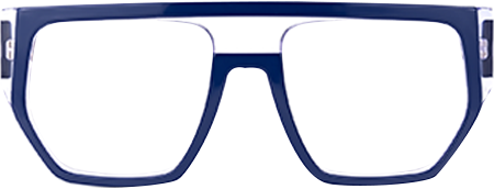 Inerney - Aviator Blue Eyeglasses