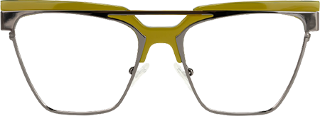 Carlette Square Green Glasses | Zeelool Glasses