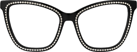 Shandy - Butterfly Black Eyeglasses