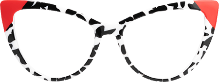 Barney - Cat Eye Animal Eyeglasses
