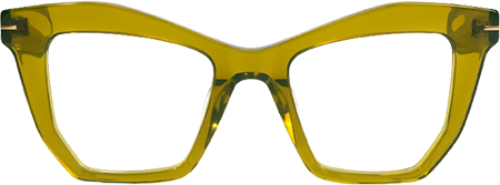 Sheldon - Geometric Green Eyeglasses