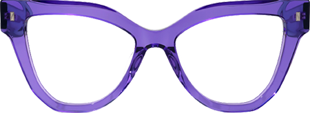 Shaka Cateye Purple Glasses