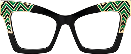 Danilo - Square Black Eyeglasses