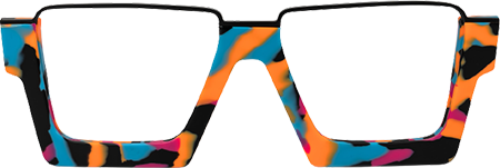 Dardhan - Rectangle Multicolor Sunglasses