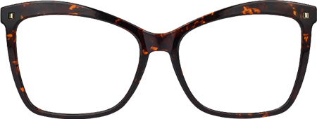 Libby - Trendy Butterfly Tortoise Eyeglasses