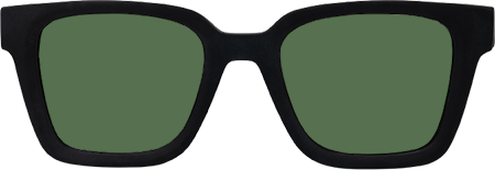 Dawes - Rectangle Black Sunglasses