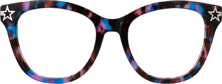 Edmund - Cat Eye Floral Eyeglasses