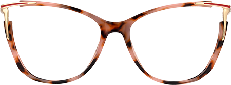 Cateye Yomary Pink and Tortoise Shell Glasses | Zeelool