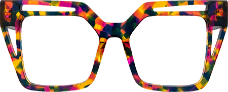 Eduarte - Square Multicolor Eyeglasses