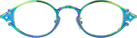 Callum - Oval Multicolor Eyeglasses