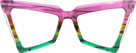 Elihu - Butterfly Multicolor Eyeglasses