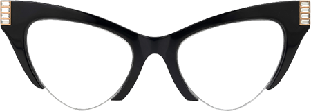 Eirian - Cat Eye Black Eyeglasses