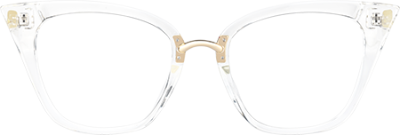 Tacita - Cat Eye Crystal Clear Eyeglasses