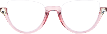 Sylvia - Cat Eye Pink Eyeglasses