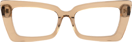 Sarah - Rectangle Tawny Eyeglasses