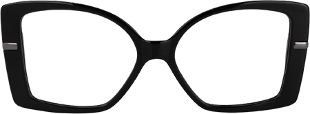 Elwilda - Butterfly Black Eyeglasses