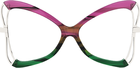 Emiliana - Butterfly Multicolor Eyeglasses