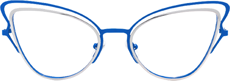 Elki - Cat Eye Blue Eyeglasses