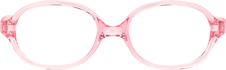 Emersyn - Oval Pink Kids Eyeglasses
